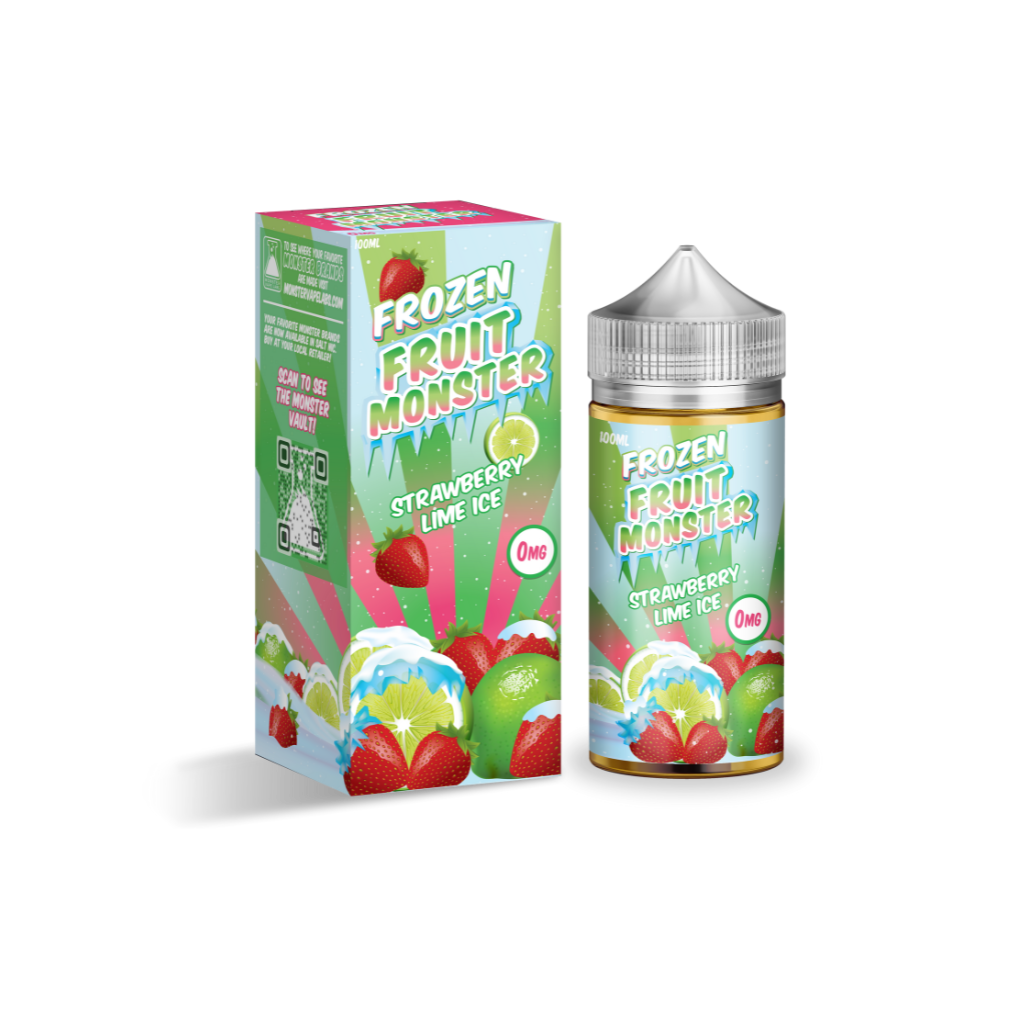 100ML | Strawberry Lime Ice by Frozen Fruit Monster