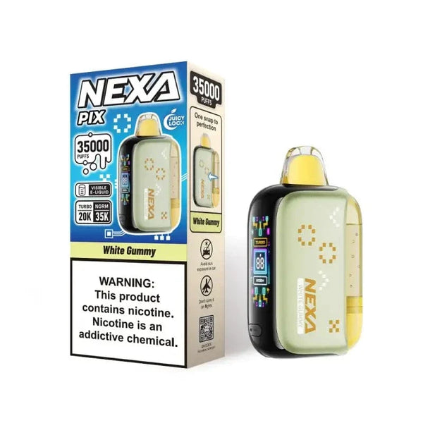 White Gummy by Nexa Pix 35k - 723 Vapor