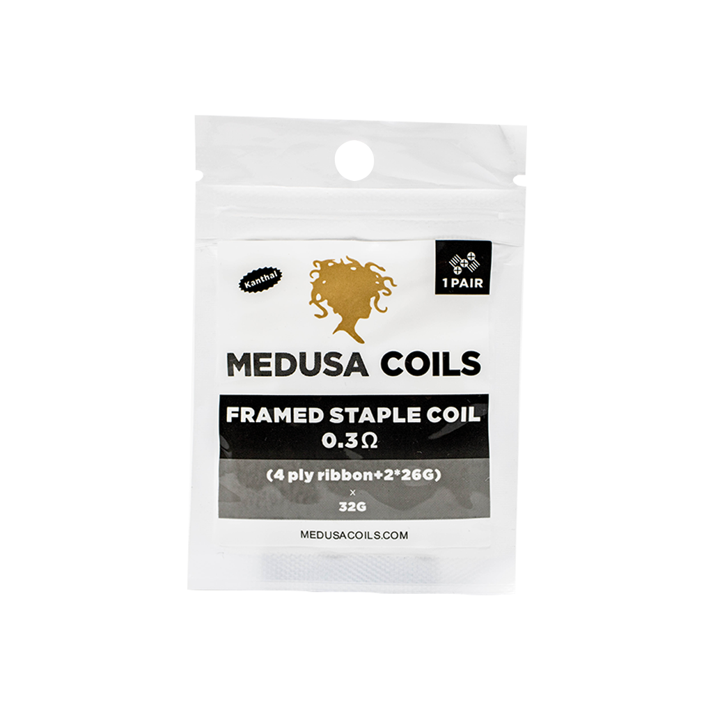 Framed Staple Pre Made Coils by Medusa Coils