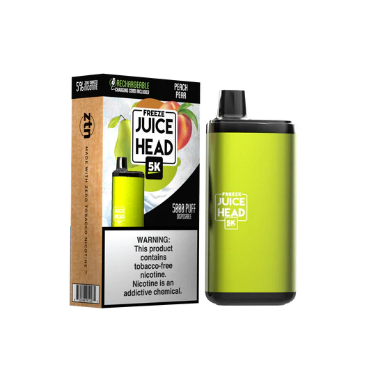 Peach Pear Freeze by Juice Head Bars 5000 723 Vapor