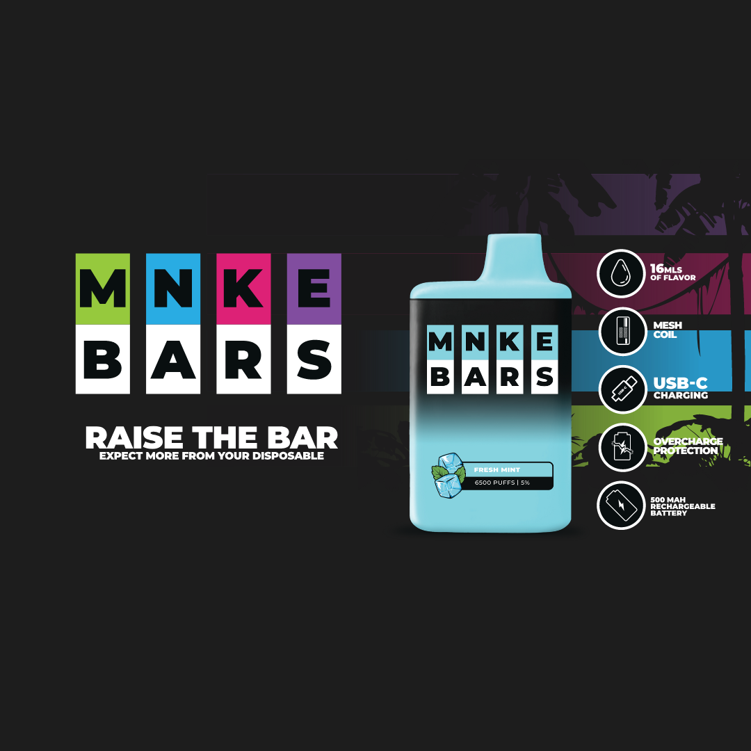 MNKE Bars by Vapetasia