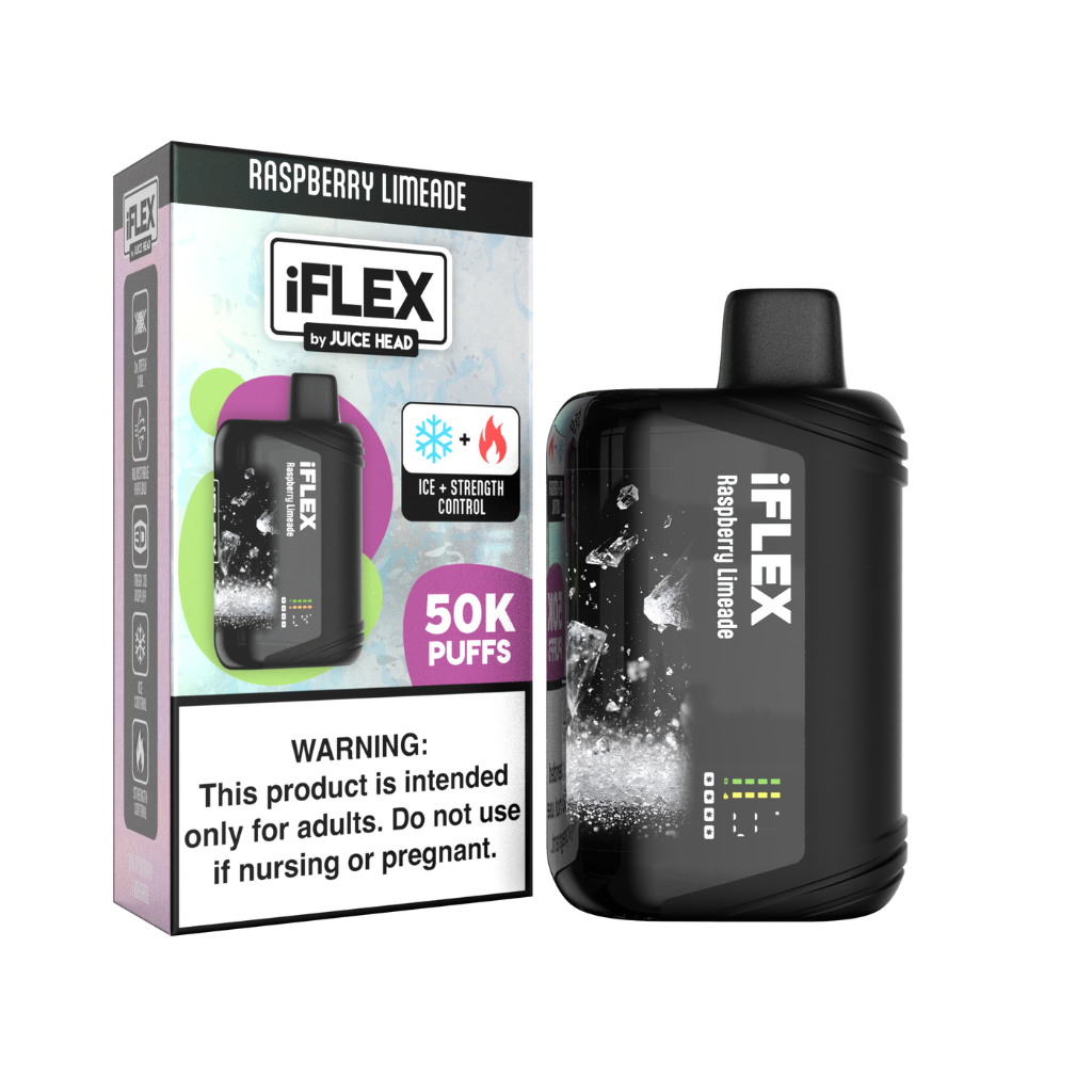 Juice Head iFlex Raspberry Limeade 50K 50000 Puffs Disposable