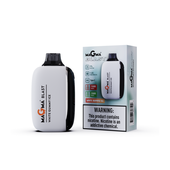 White Gummy Ice by Magma Blast 25k