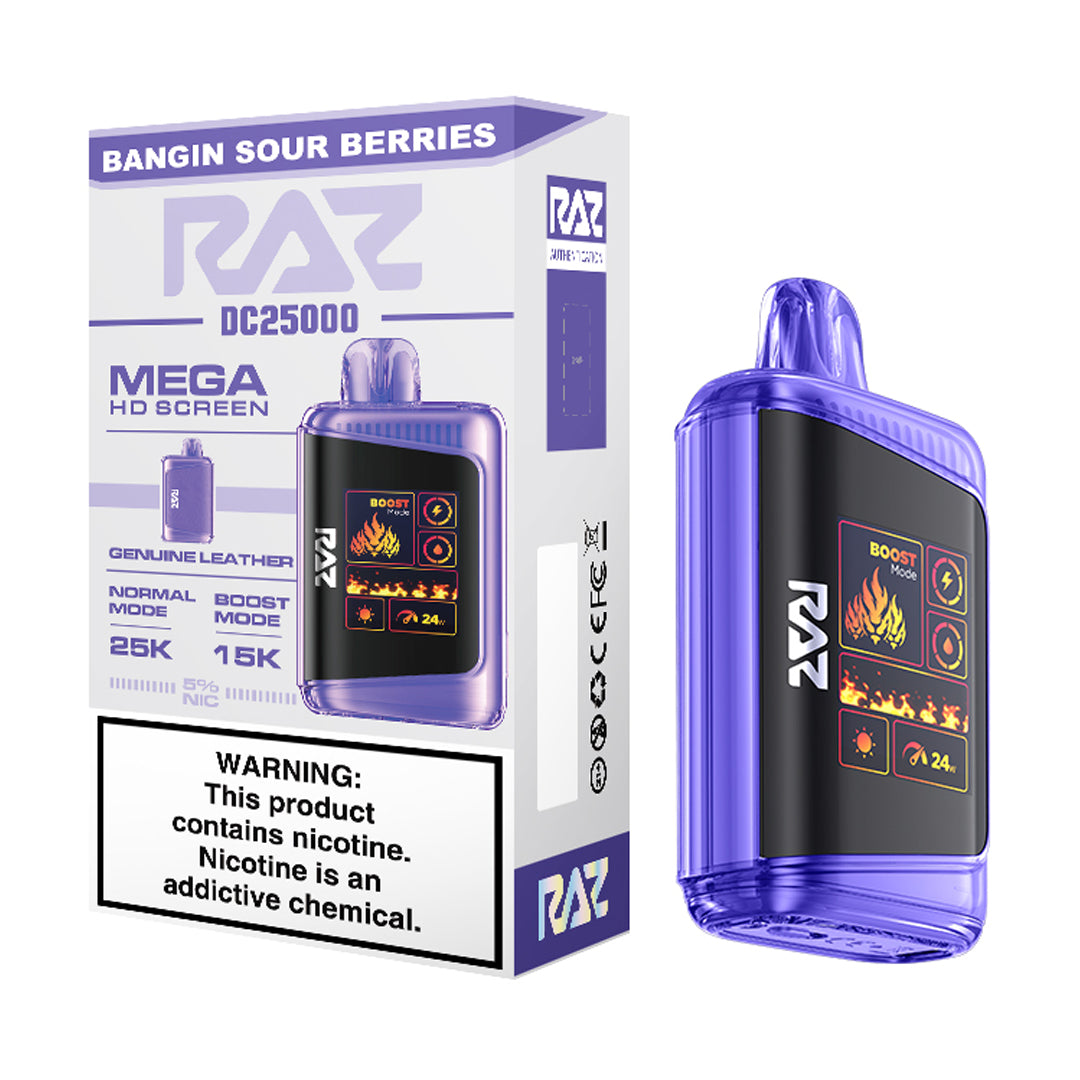 Bangin Sour Berries by Raz LTX 25000