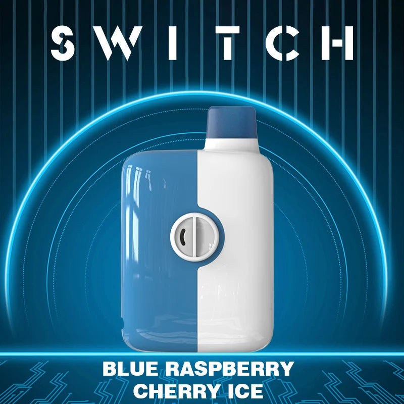 Blueberry Raspberry Cherry Ice by Mr. Fog Switch 5500