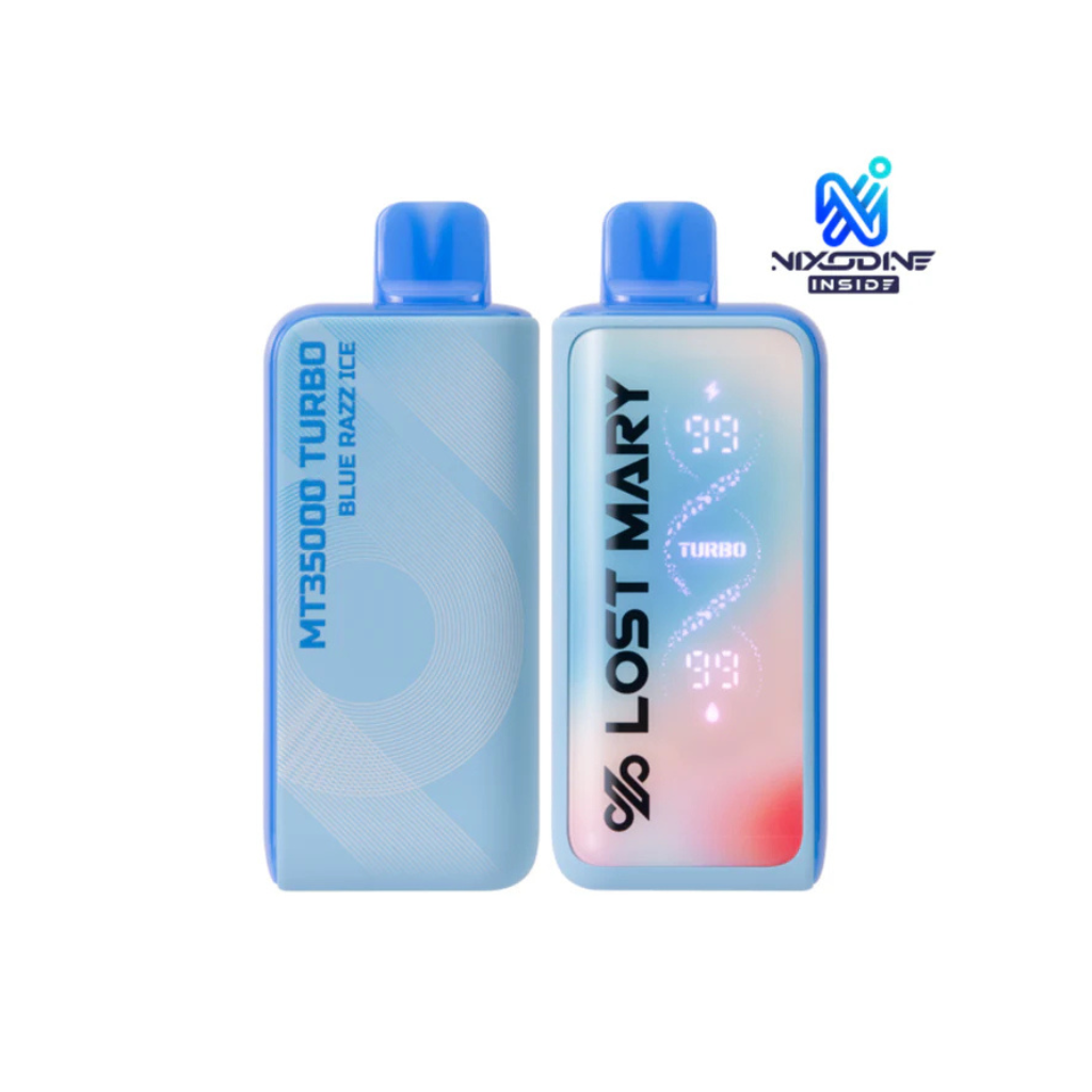 Lost Mary Blue Razz Ice 35K Puffs Disposable