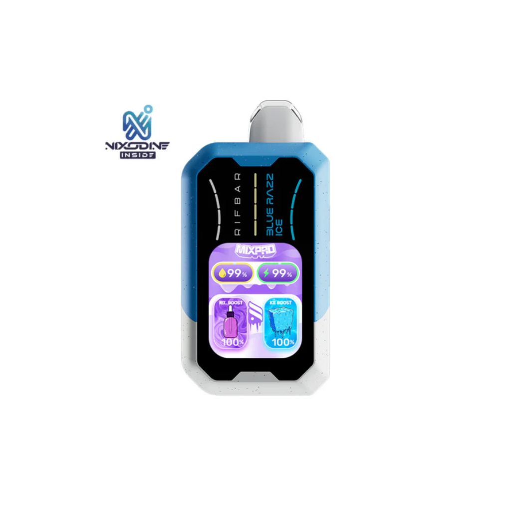 Rifbar MixPro Blue Razz Ice 40K Puff Disposable