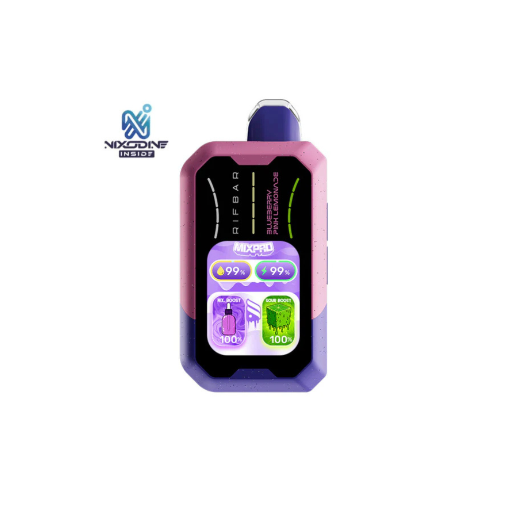 Rifbar MixPro Blueberry Pink Lemoande 40K Puff Disposable