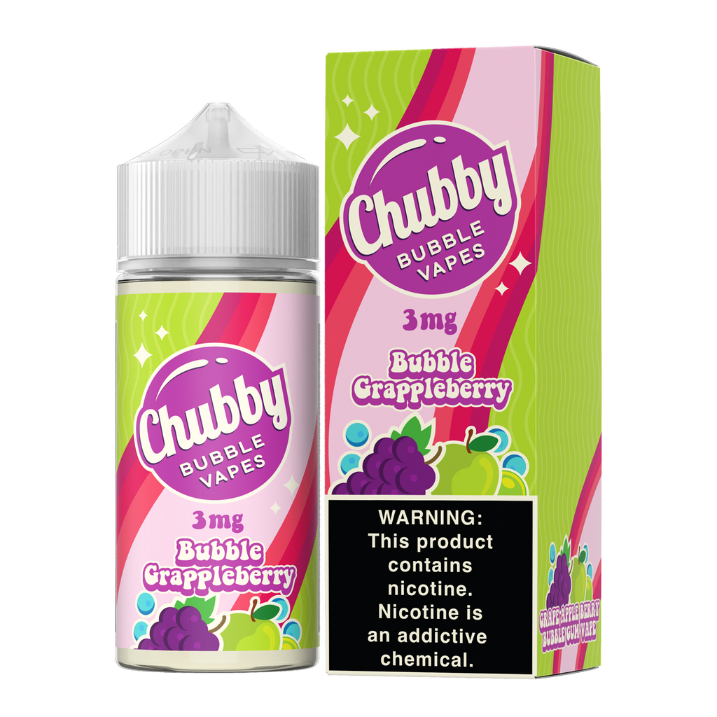 100ML | Bubble Grappleberry by Chubby E-Liquid