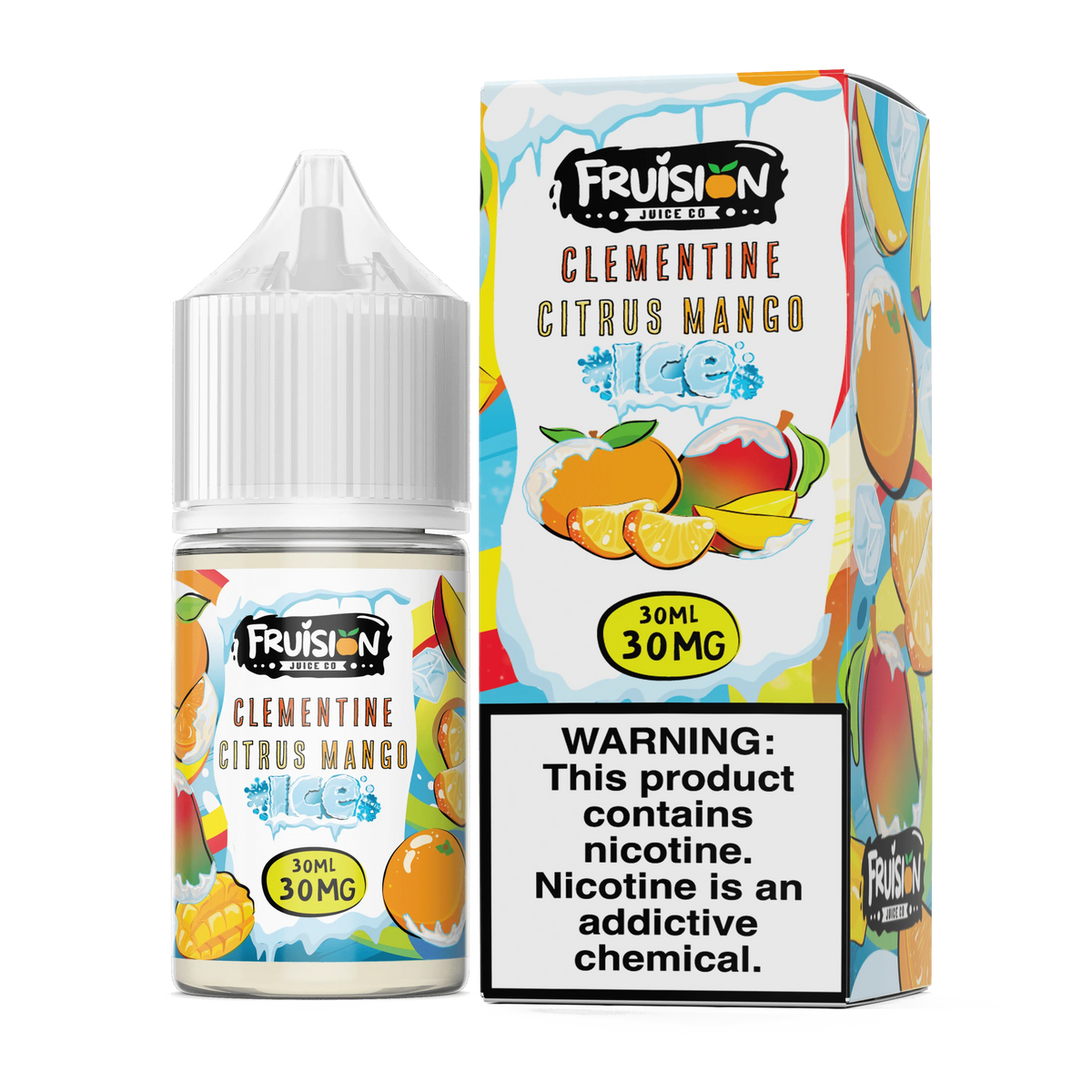 30ML | Iced Clementine Citrus Mango by Fruision Salts