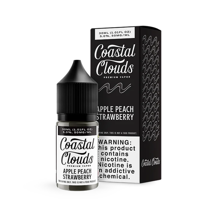 30ML | Apple Peach Strawberry by Coastal Clouds Salt