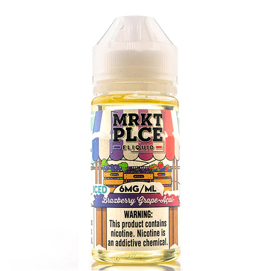100ML | Iced Brazberry Grape Acai by MrktPlce