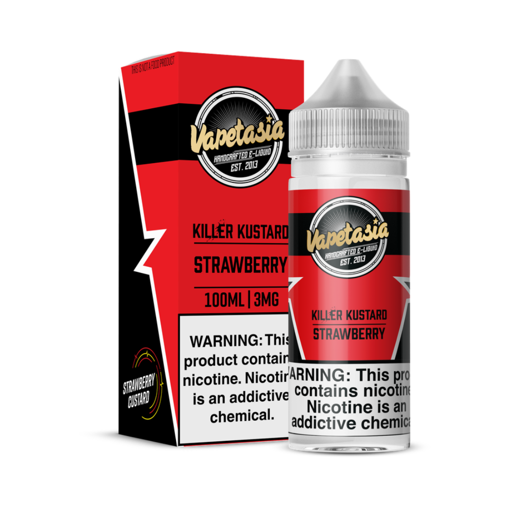 100ML | Killer Kustard Strawberry by Vapetasia