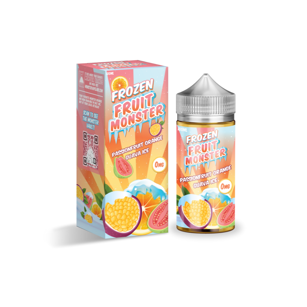 100ML | Passionfruit Orange Guava Ice by Frozen Fruit Monster