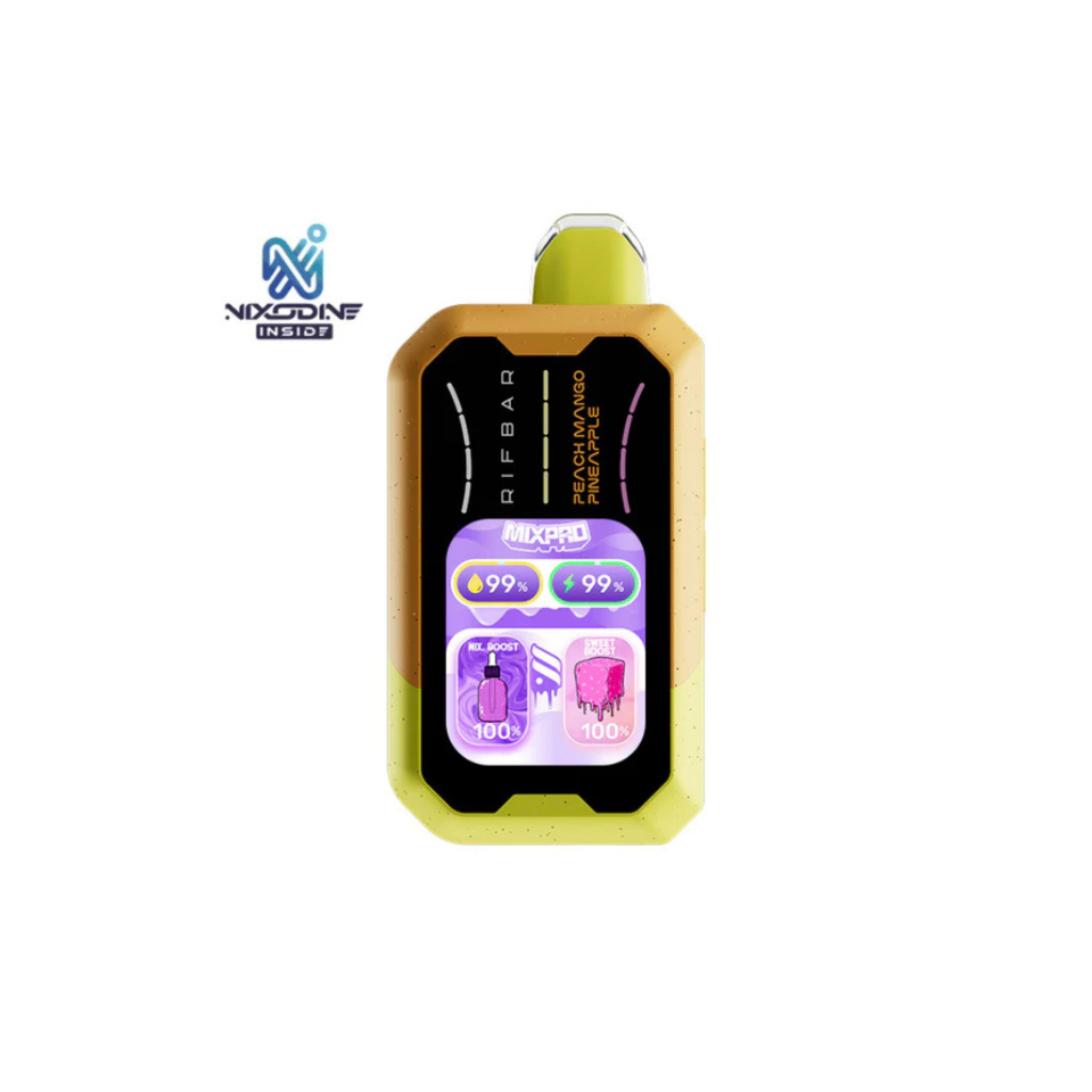 Rifbar MixPro Peach Mango Pineapple 40K Puff Disposable