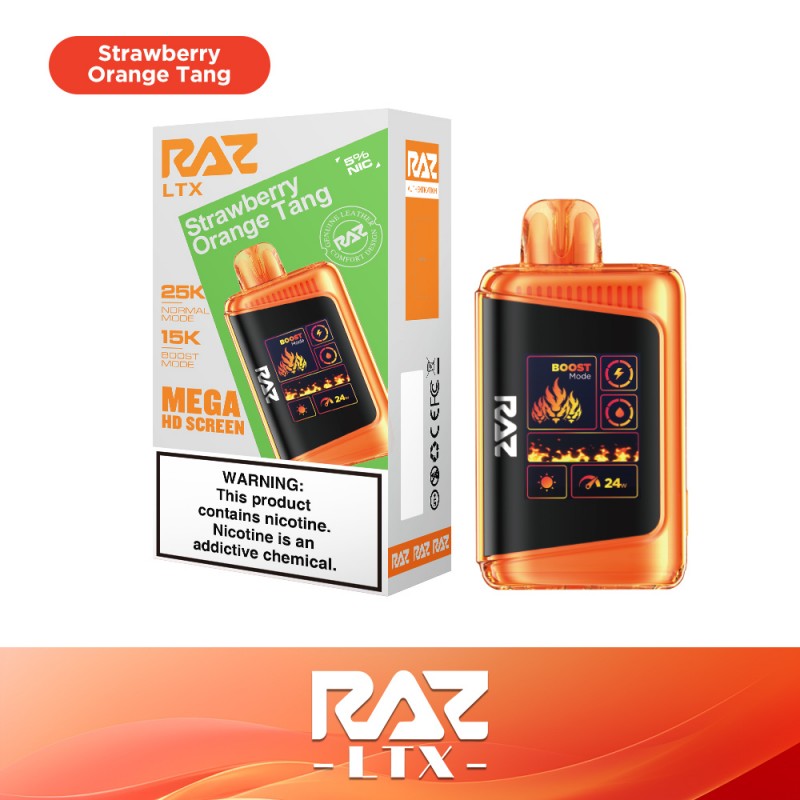 Strawberry Orange Tang by Raz LTX 25000