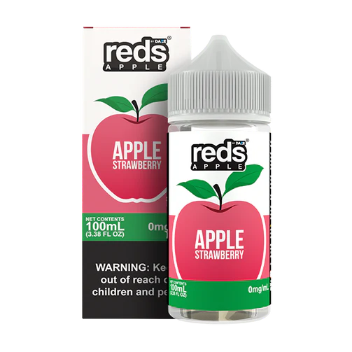 100ML | Apple Strawberry by 7Daze Reds Apple
