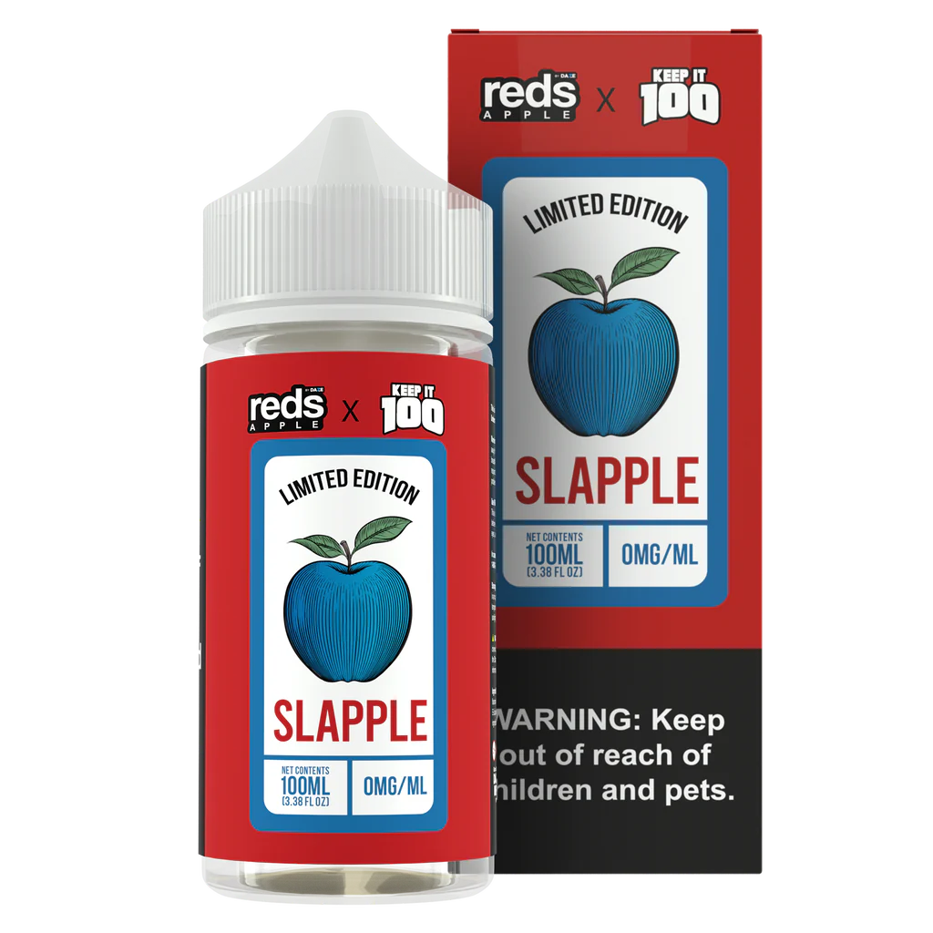100ML | Slapple Original by Red&#39;s Apple x Keep It 100