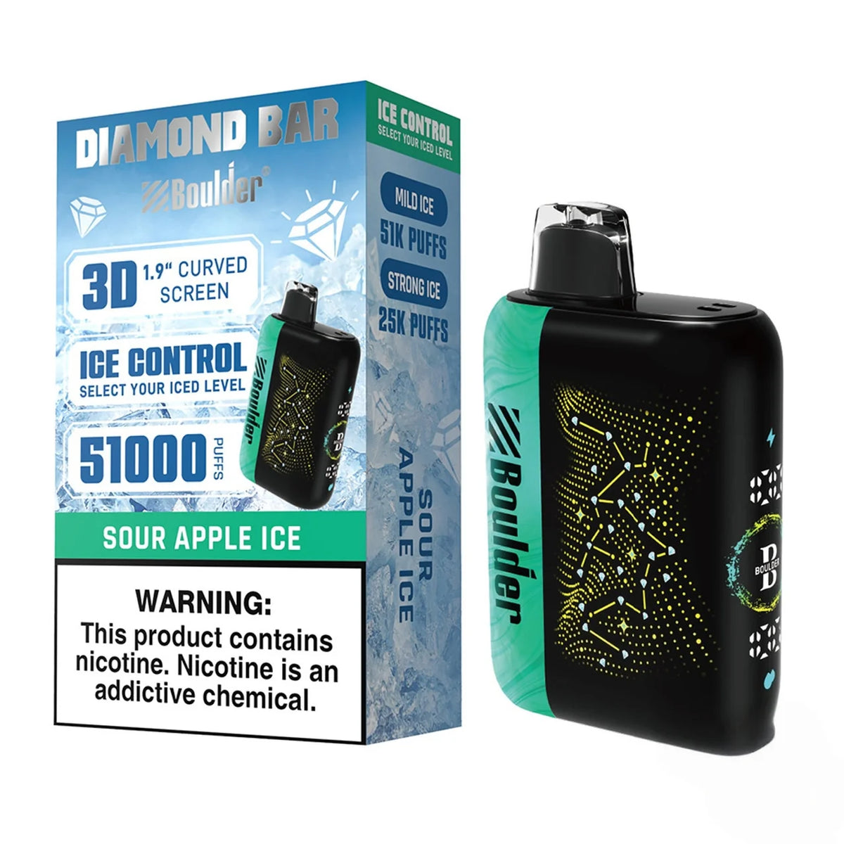 Sour Apple Ice by Diamond Bar 51k