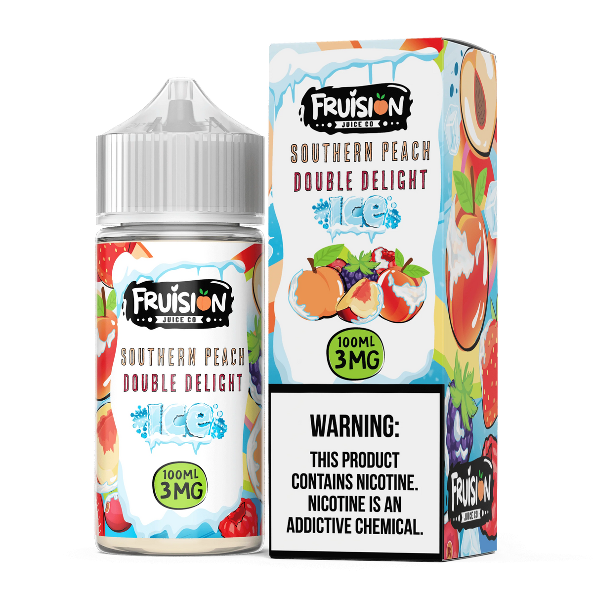 100ML | Iced Southern Peach Double Delight by Fruision
