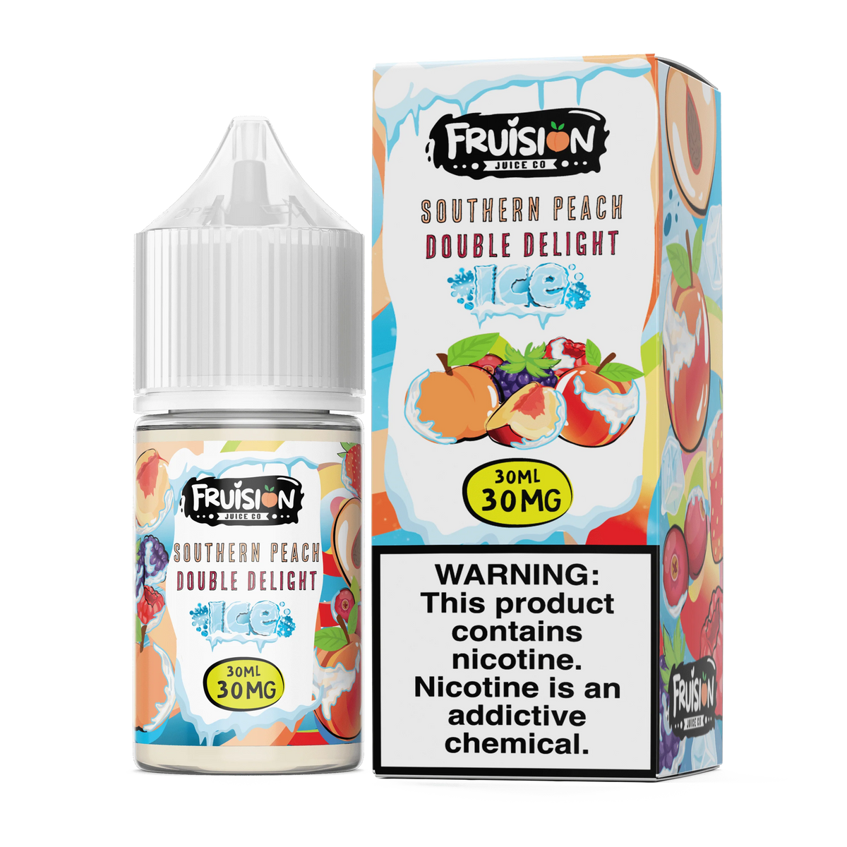 30ML | Iced Southern Peach Double Delight by Fruision Salts