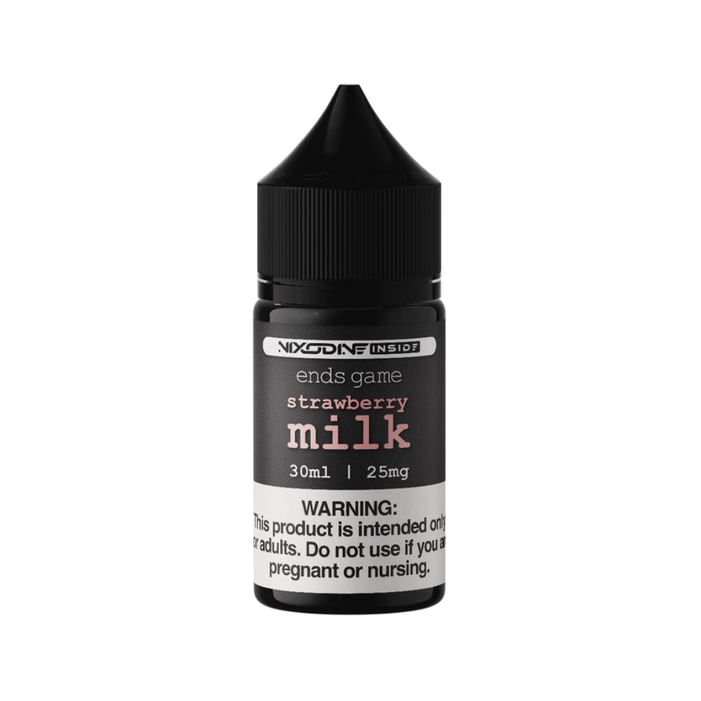 30ML | Strawberry Milk by Ends Game Nixodine™ Salt