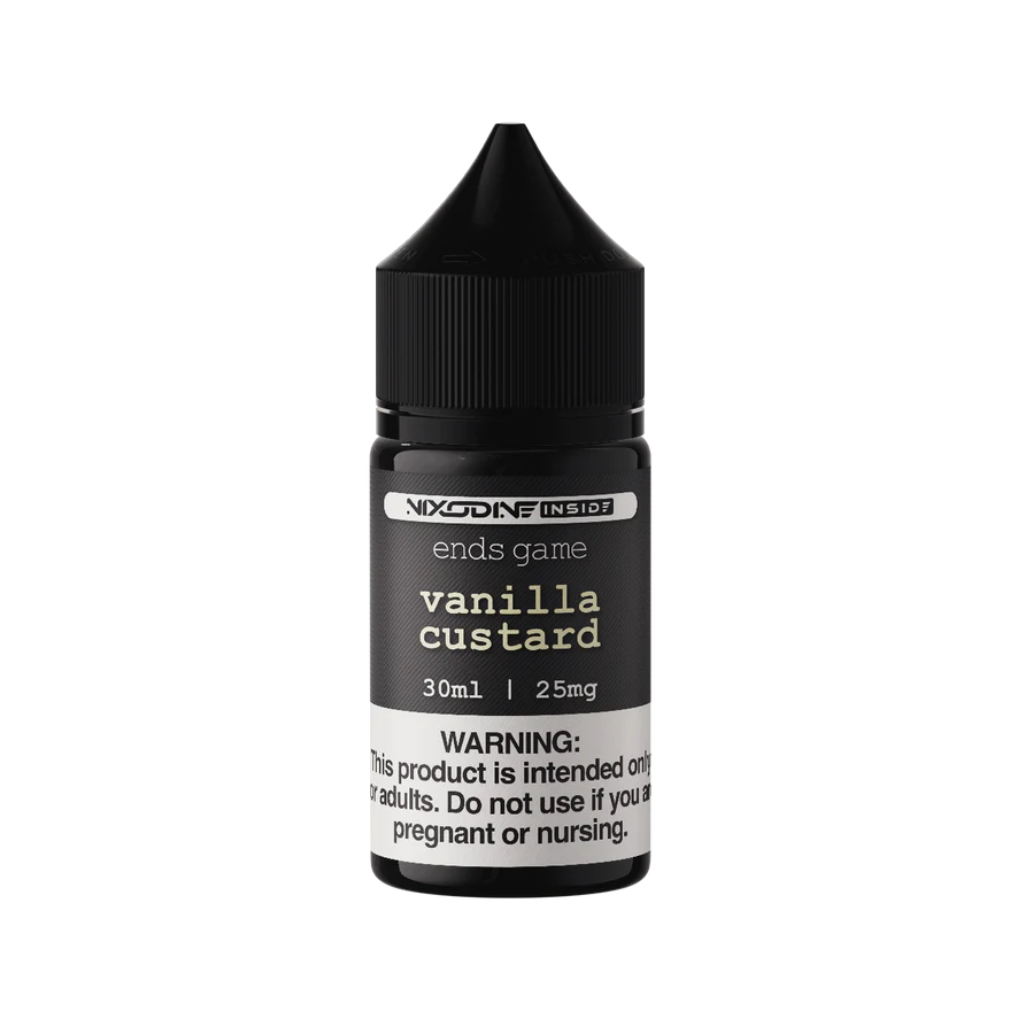 30ML | Vanilla Custard by Ends Game Nixodine™ Salt