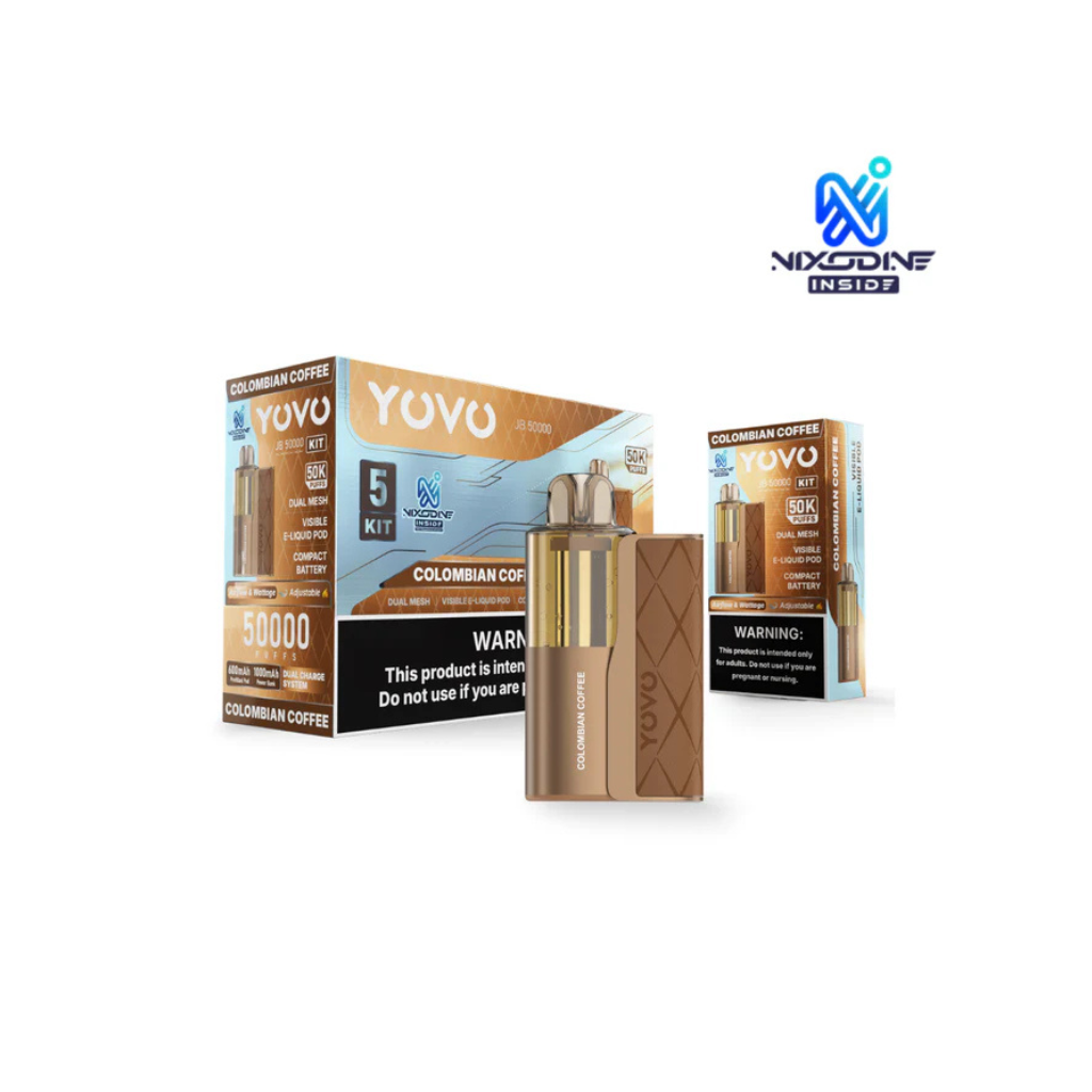 YOVO JB Colombian Coffee 50K Puffs Disposable Kit