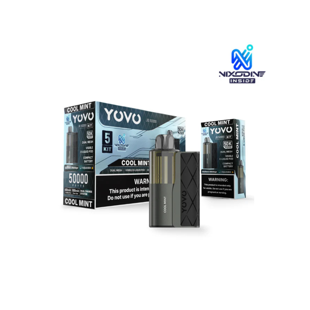 YOVO JB Cool Mint 50K Puffs Disposable Kit