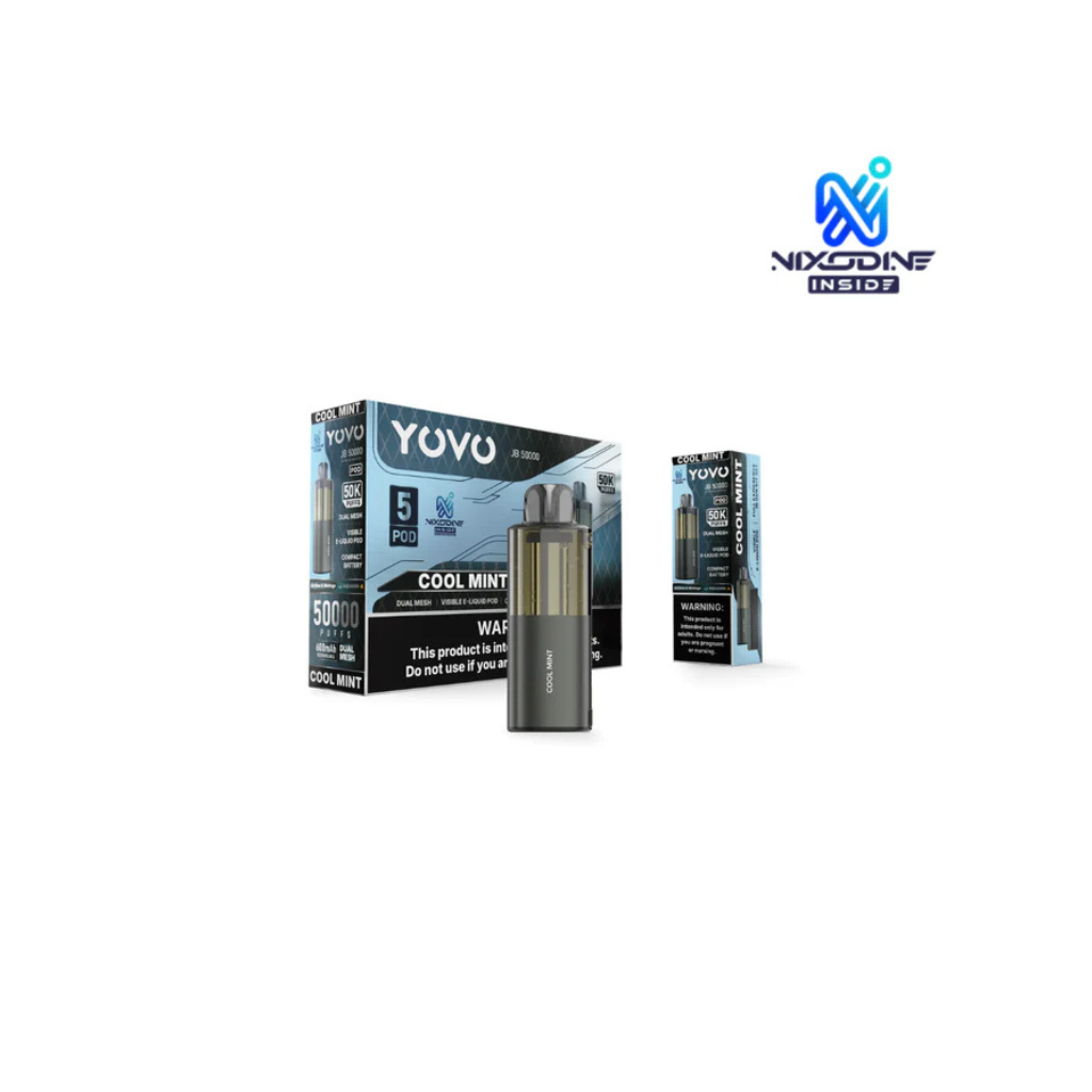 YOVO JB Cool Mint 50K Puffs Disposable Pod
