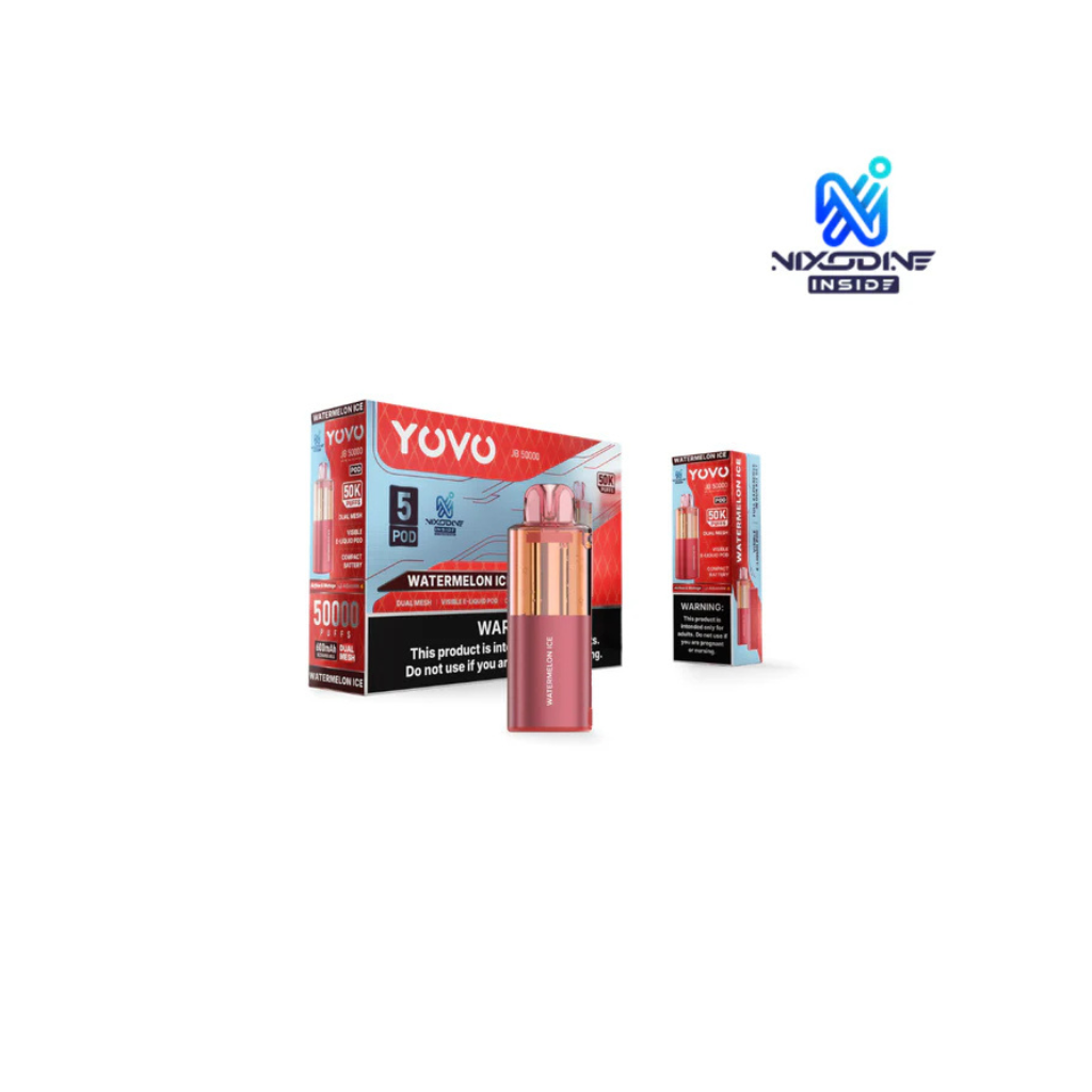 YOVO JB Watermelon Ice 50K Puffs Disposable Pod
