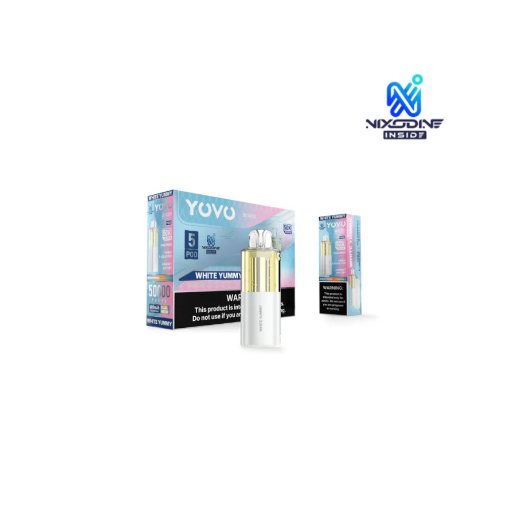 YOVO JB White Yummy 50K Puffs Disposable Pod