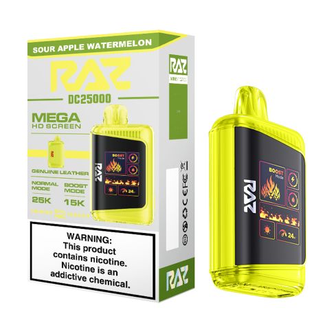 Sour Apple Watermelon by Raz LTX 25000