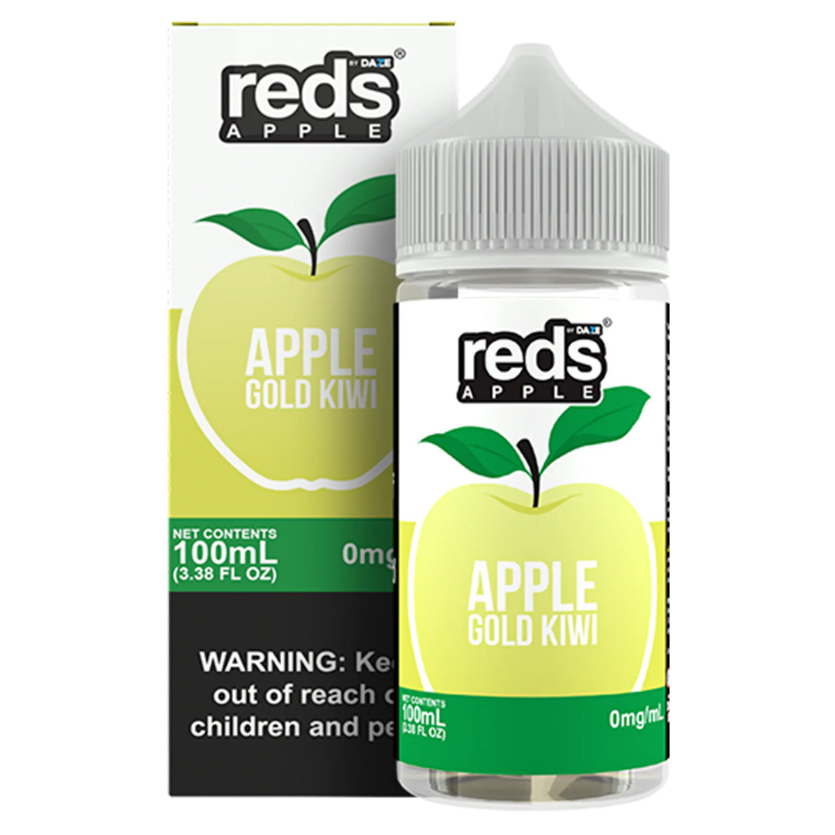 100ML | Apple Gold Kiwi by 7Daze Reds Apple