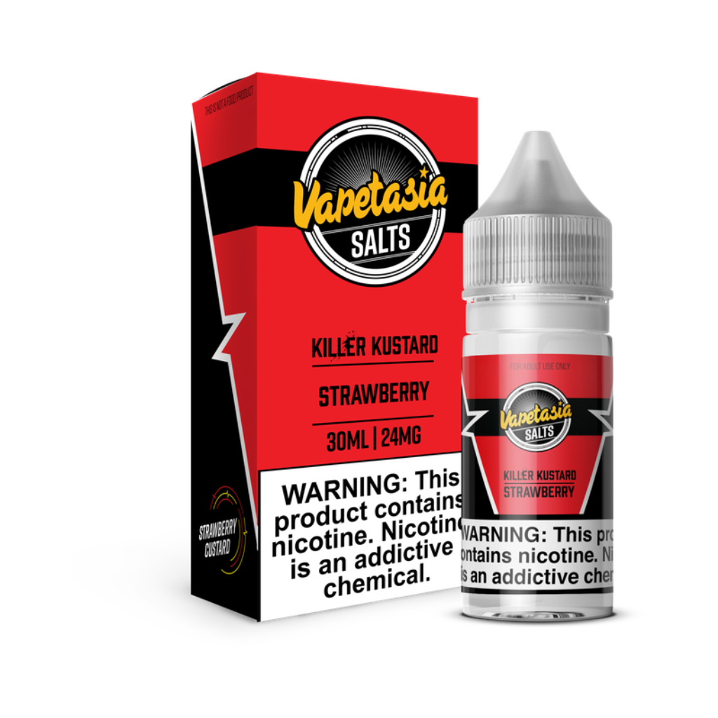 30ML | Killer Kustard Strawberry by Vapetasia Salts