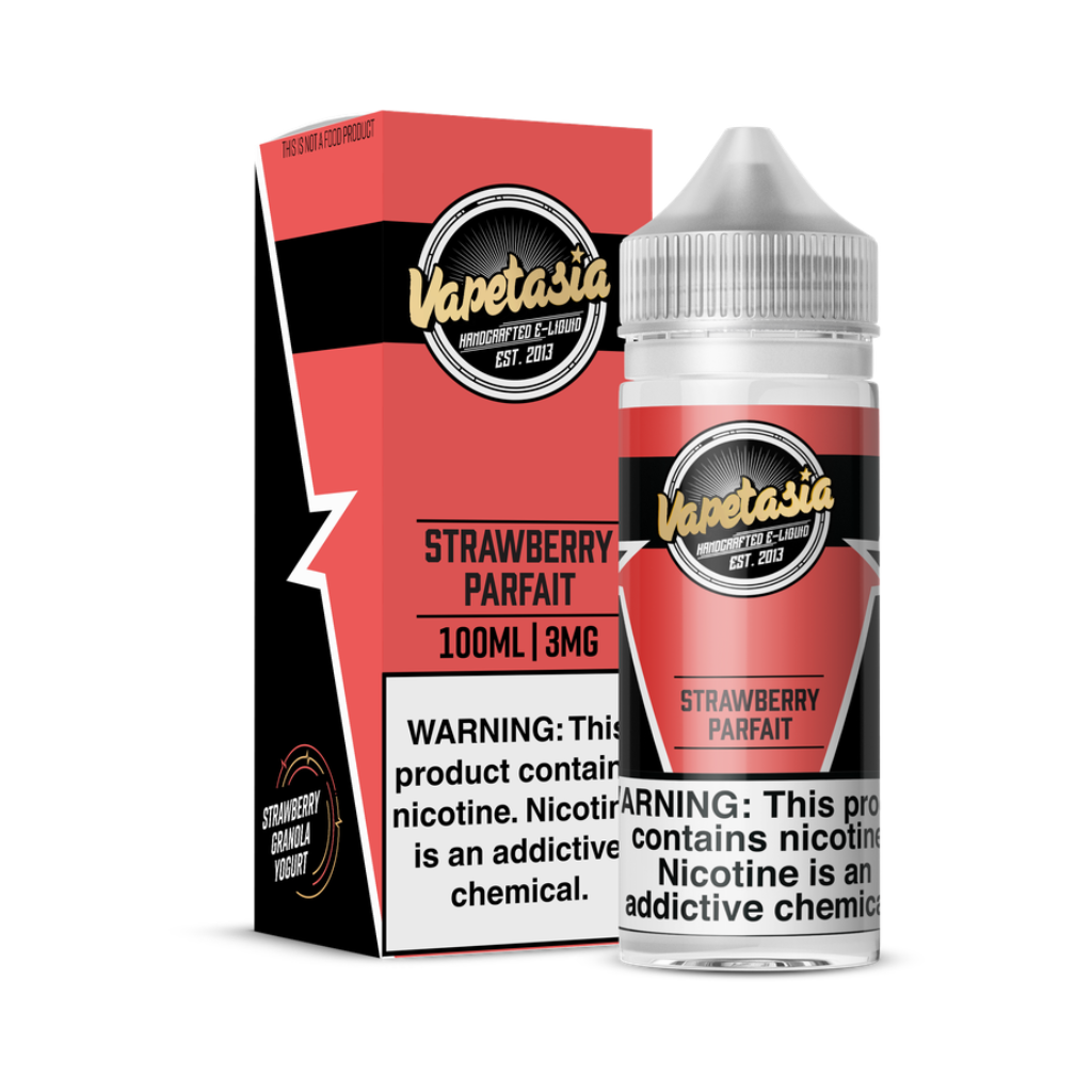 100ML | Strawberry Parfait by Vapetasia