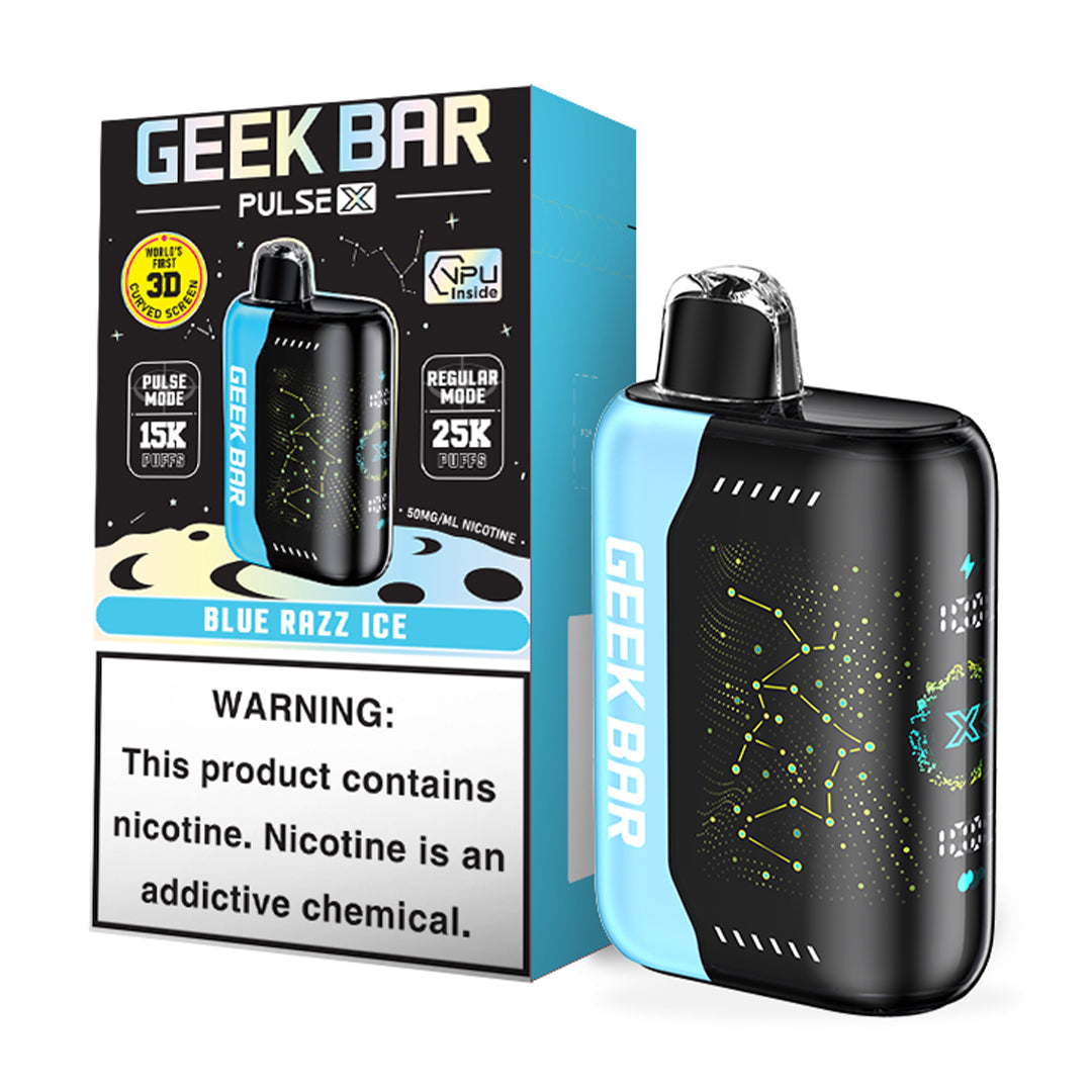 Blue Razz Ice by Geek Bar Pulse X