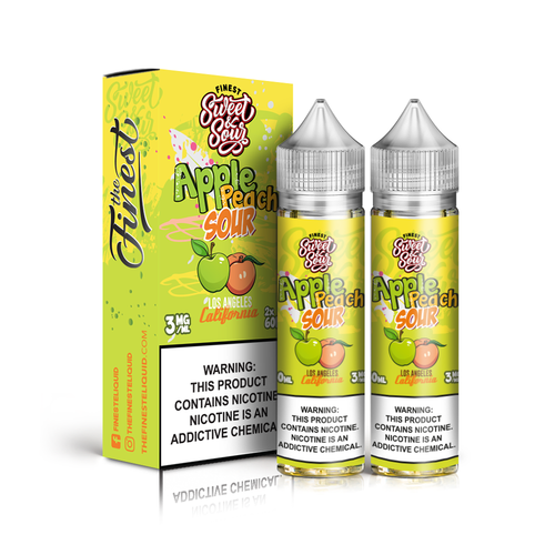 120ML | Apple Peach Sour by Finest Sweet &amp; Sour