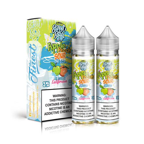 120ML | Apple Peach Sour Iced by Finest Sweet &amp; Sour