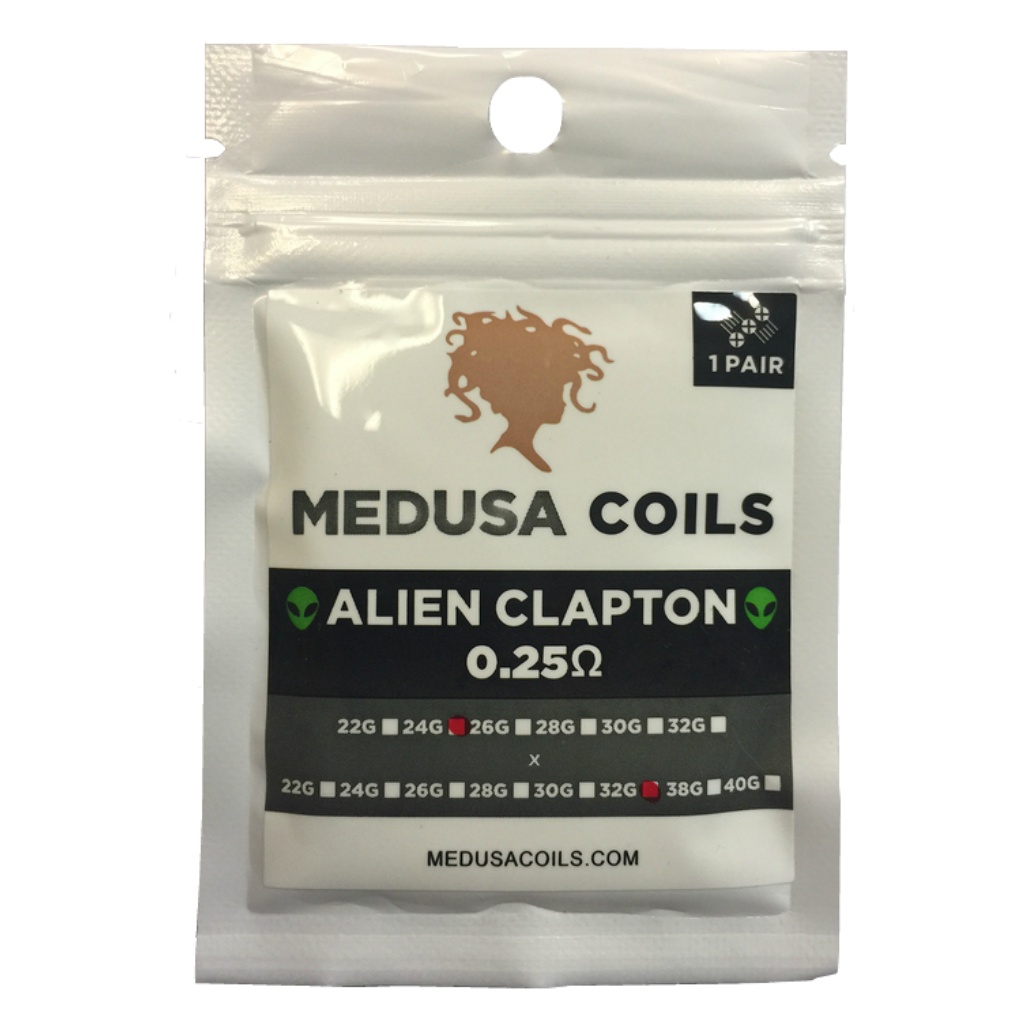 Alien Clapton Pair by Medusa Coils