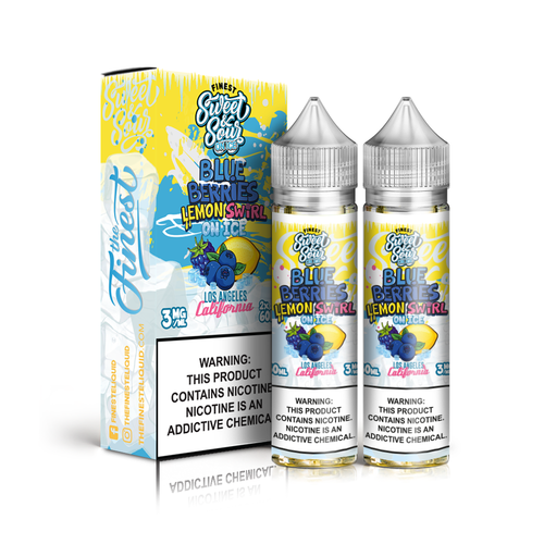 120ML | Blue-Berries Lemon Swirl on Ice by The Finest Sweet &amp; Sour