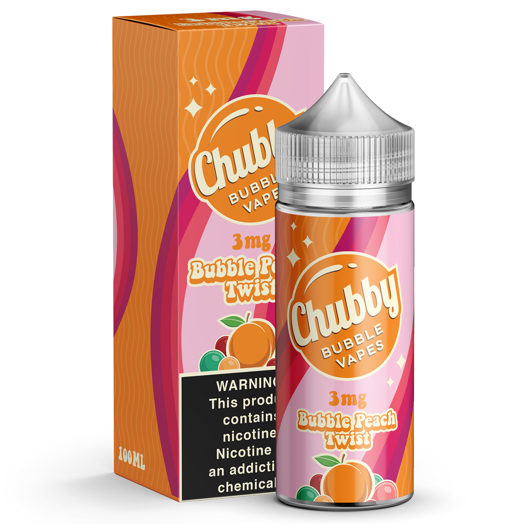 100ML | Bubble Peach Twist by Chubby Bubble