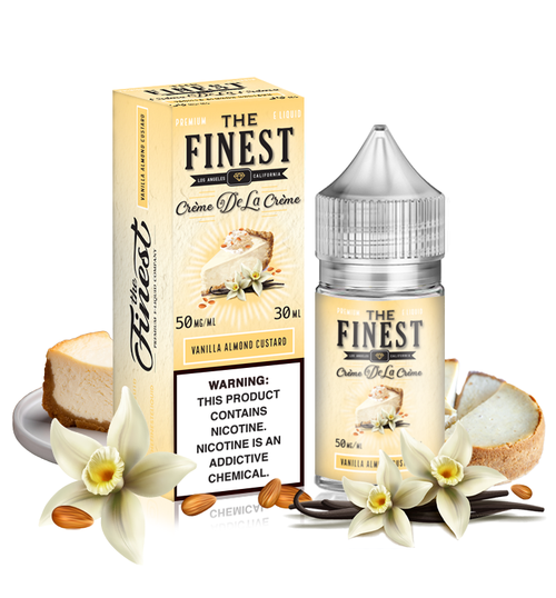 30ML | Vanilla Almond Custard by Finest Crème De La Crème Salt