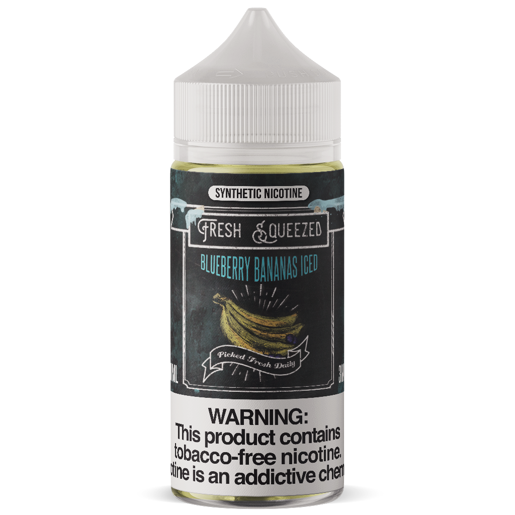 100ML | Blueberry Bananas ICED by Fresh Squeezed TFN