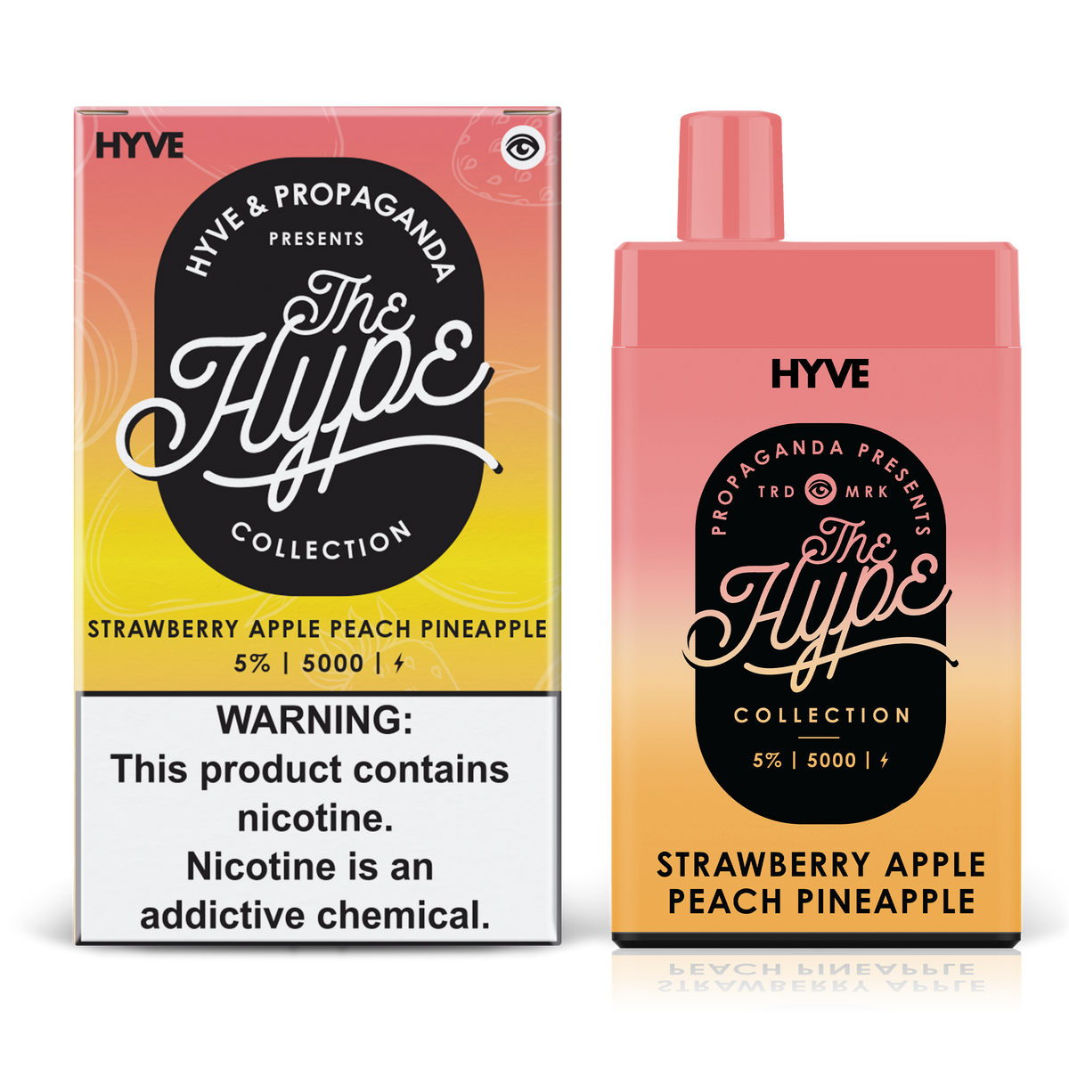 Strawberry Apple Peach Pineapple by Hyve &amp; Propaganda 5K