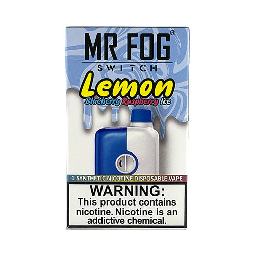 Lemon Blue Raspberry Ice by Mr. Fog Switch 5500
