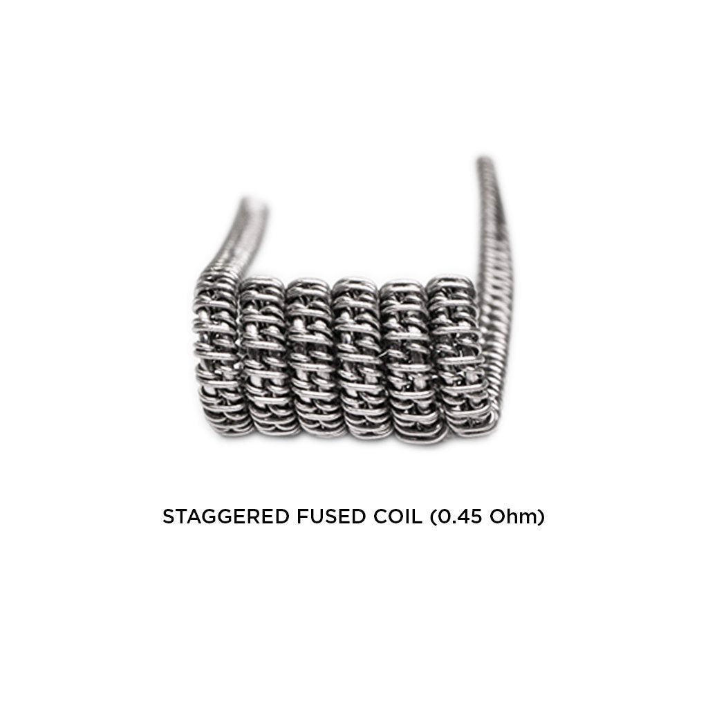 Staggered Fused Clapton Pre Made Coils by Medusa Coils
