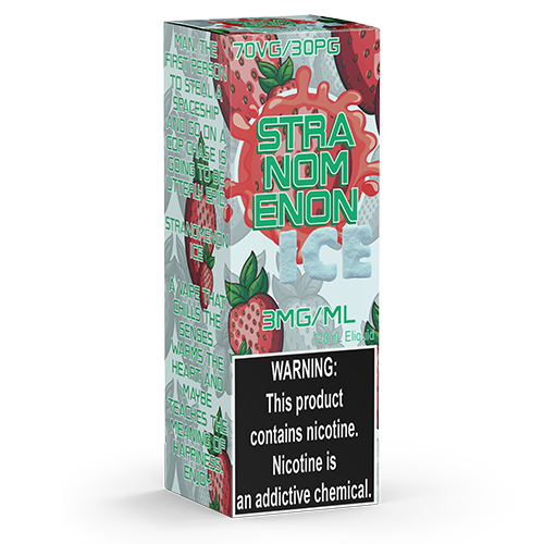 120ML | Strawnomenon Ice by Nomenon Ice