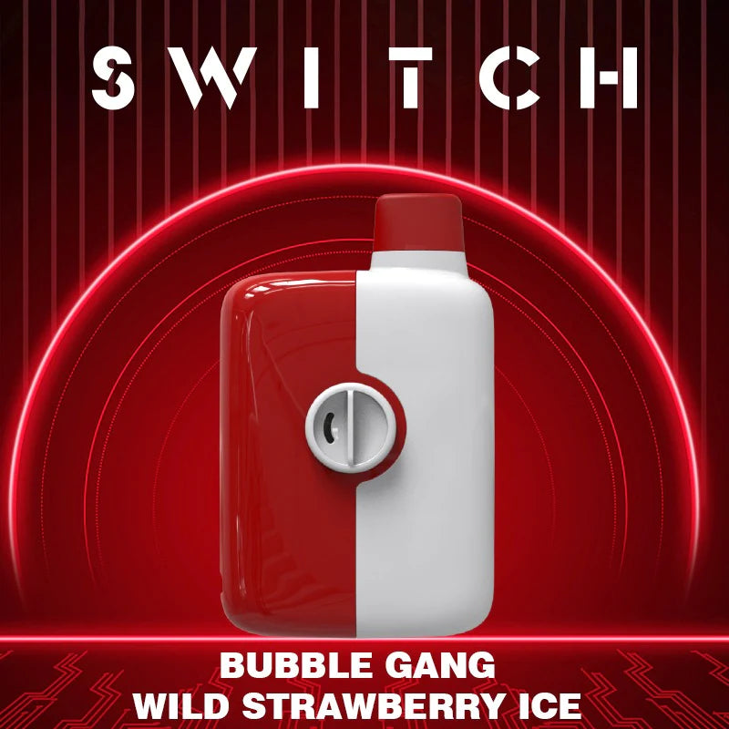 Bubblegang Wild Strawberry Ice by Mr. Fog Switch 5500